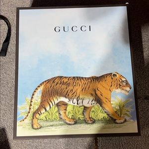 One of a kind designer Gucci bag box